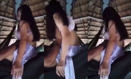 Lễ khai giảng đưa em gái áo dài đi uống nước tại cà phê chòi